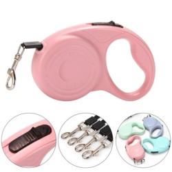 Haustier 5M Hundeleine für kleine mittelgroße Hunde Katzen Outdoor Wandern Welpen langlebig automatische Verlängerung Seil Ha
