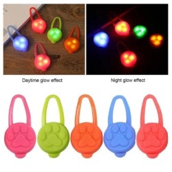 1 Stück Haustier Hund Nacht LED Taschenlampe Hund Katze Halsband Glühender Anhänger Sicherheit Haustier führt Halskette Leuch