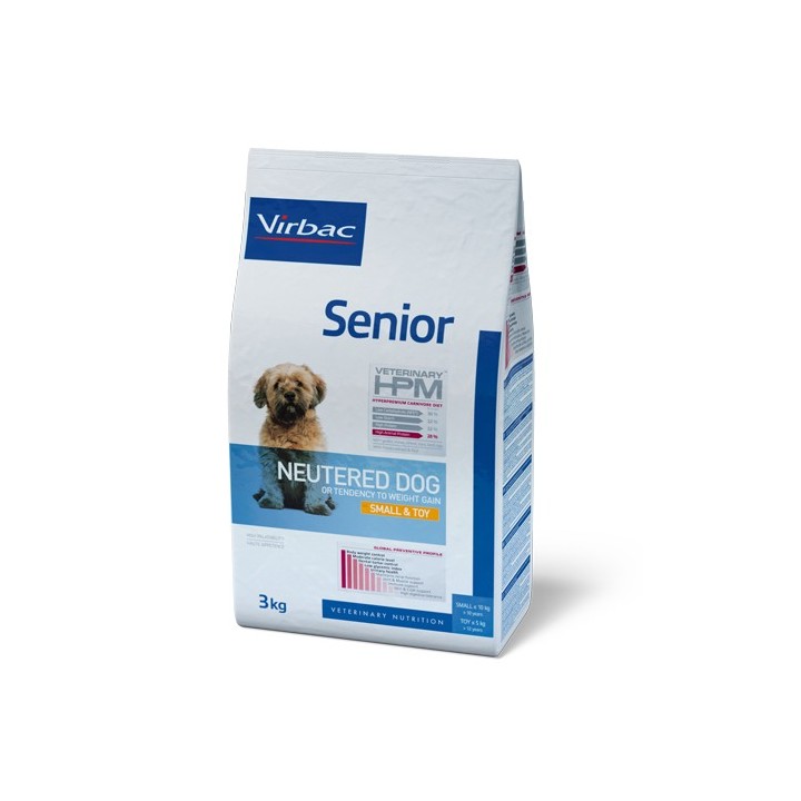 Veterinary HPM Senior Small & Toy Neutered Hundefutter - 3 kg