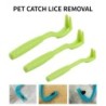 3Sets Floh Entferner Haken Zecken Entferner Pinzette Tick Ziehen Haustier Katze Hund Tick Klemme Mithelfer Pet Milbe Floh ext