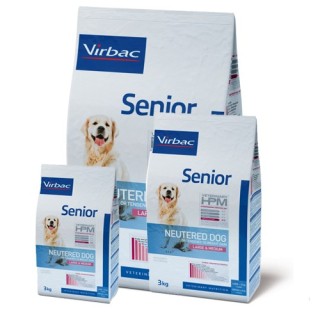 Veterinary HPM Senior Large & Medium Neutered Hundefutter - 3 kg