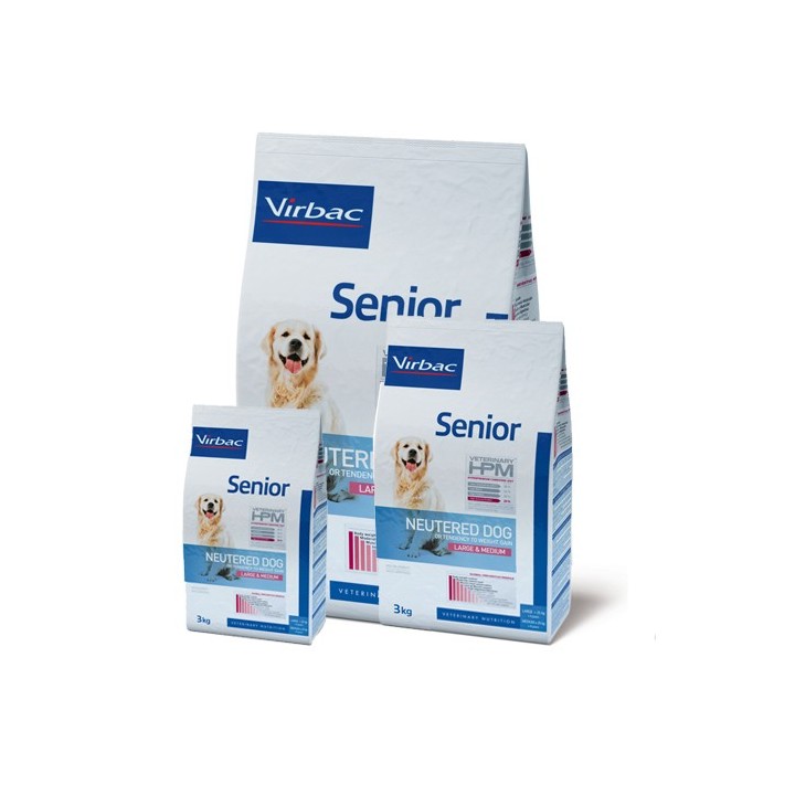 Veterinary HPM Senior Large & Medium Neutered Hundefutter - 3 kg
