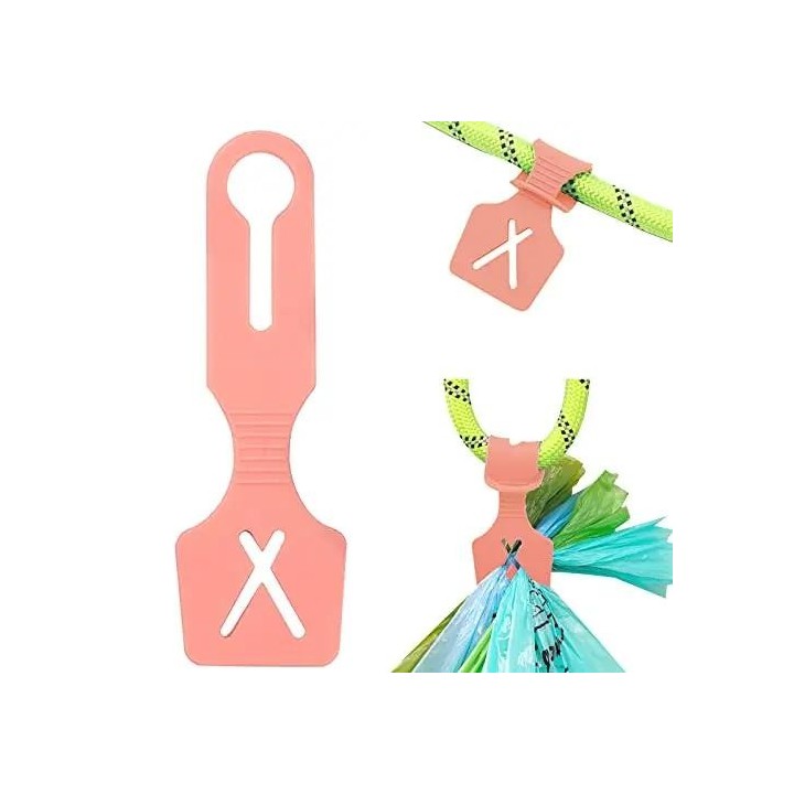 Neuer Hundekotbeutelhalter aus Silikon für Haustier-Müllbeutel, Freisprech-Clip, Reinigungsmittel für Hunde, Hundekotbeutelsp