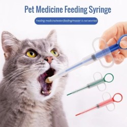 Applikator für Haustierpillen, Katzen, Hunde, Spritze, Medikamenten-Futterspender, Insektenschutzmittel, kann Pillen für Katz
