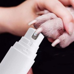 Elektrische Hund Nagelknipser Haustier Krallen Cutter Schleifer Werkzeuge mit LED-Licht Katze Pfoten Nagel Pflege Trimmer Rei