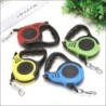 Robuste Hundeleine für kleine und mittelgroße Hunde, automatisch, flexibel, einziehbar, Nylon, 3/5 m, Zugleine für Welpen, Ka