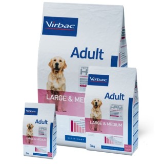 HPM Veterinary Large & Medium Adult Hundefutter - 3 kg
