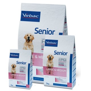 Veterinary HPM Large & Medium Senior Hundefutter - 3 kg