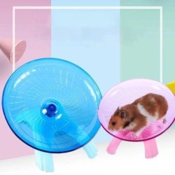 Haustier Hamster fliegende Untertasse Übung Eichhörnchen Rad Hamster Maus Laufscheibe Haustier Spielzeug weiß