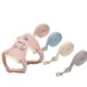 Niedliche Hundegurt-Leine für kleine Haustiere, Katzen, Hundehalsband, Brustgurt, Hundeseil, Welpenleine, Geschirr für kleine