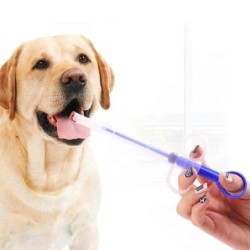 Haustier Medizin Spritze Tablet Katze Hund Feeder Medizin Dispenser Pille Pistole Piller Push Dispenser Injektion Nadel Conta