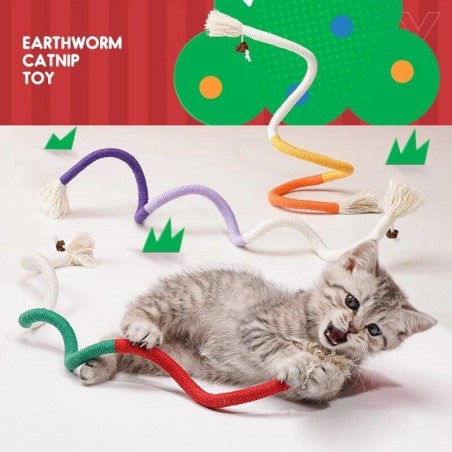 Katze Kauen Spielzeug Interaktive Molaren Baumwolle Seil Spielzeug Katze Teaser Spielzeug Sauberen Mund Kätzchen Spielen Spie