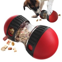 Hundespielzeug erhöht die Intelligenz, elliptischer rollender Ball, langsamer Futterspender für undichte Lebensmittel, langle