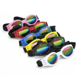 Modische Hundesonnenbrille, faltbar, Sonnenschutz, winddicht, Haustierzubehör blau