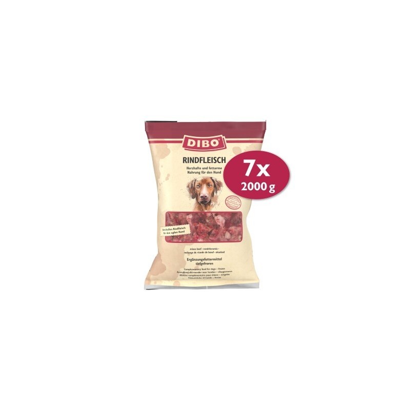 DIBO Frostfutter Rindfleisch 7x2 kg