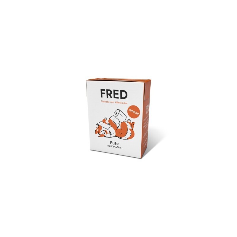 Fred & Felia FRED JUNIOR Pute mit Kartoffeln (10x390g)