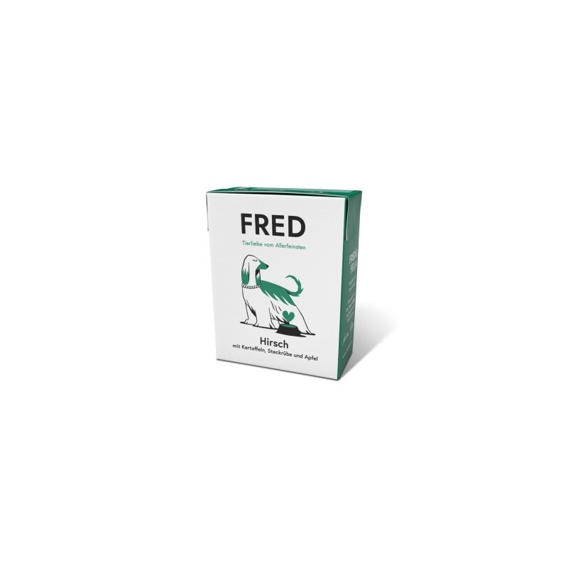 Fred & Felia FRED 10x390g Hirsch mit Kartoffeln & Steckrüben