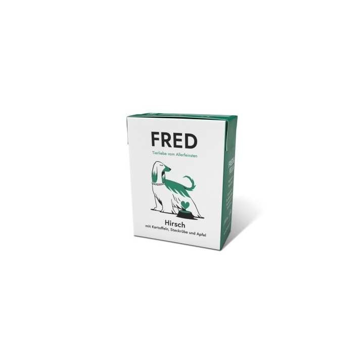 Fred & Felia FRED 10x390g Hirsch mit Kartoffeln & Steckrüben