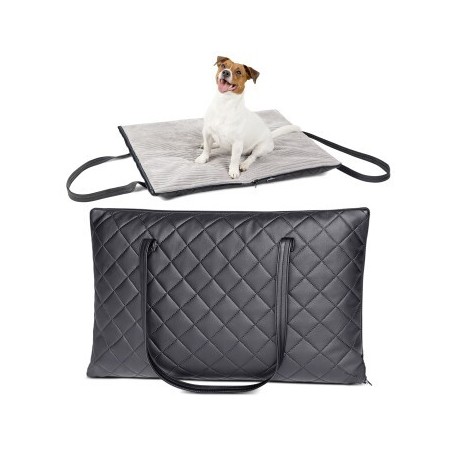 Freudentier faltbare Hundematte für unterwegs L-XL