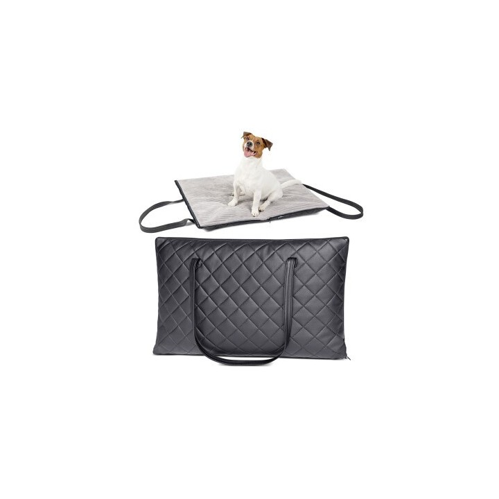 Freudentier faltbare Hundematte für unterwegs L-XL