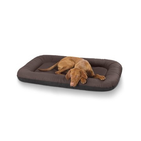 Knuffelwuff Kunstleder Hundebett Jerry braun XXXL