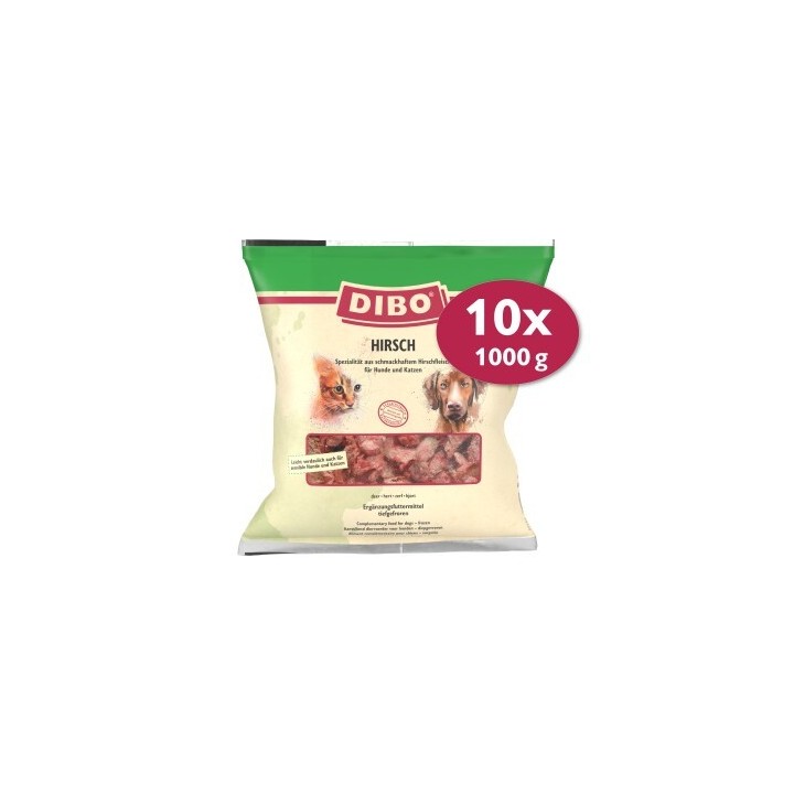DIBO Frostfutter Hirsch 10x1 kg