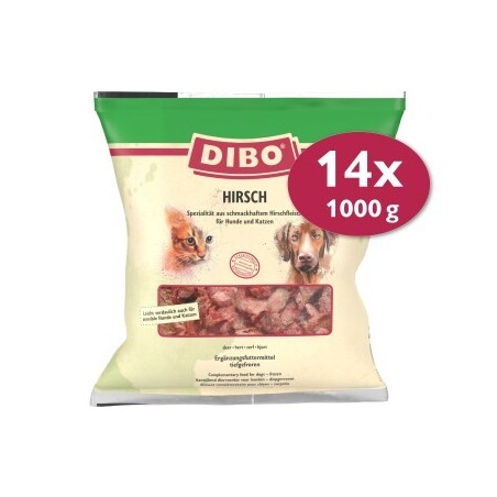 DIBO Frostfutter Hirsch 14x1 kg