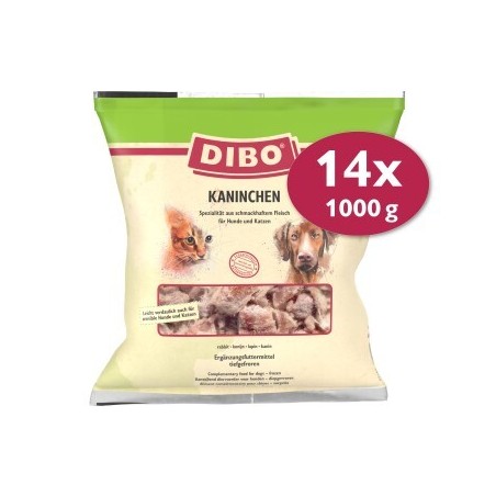 DIBO Frostfutter Kaninchen 14x1 kg