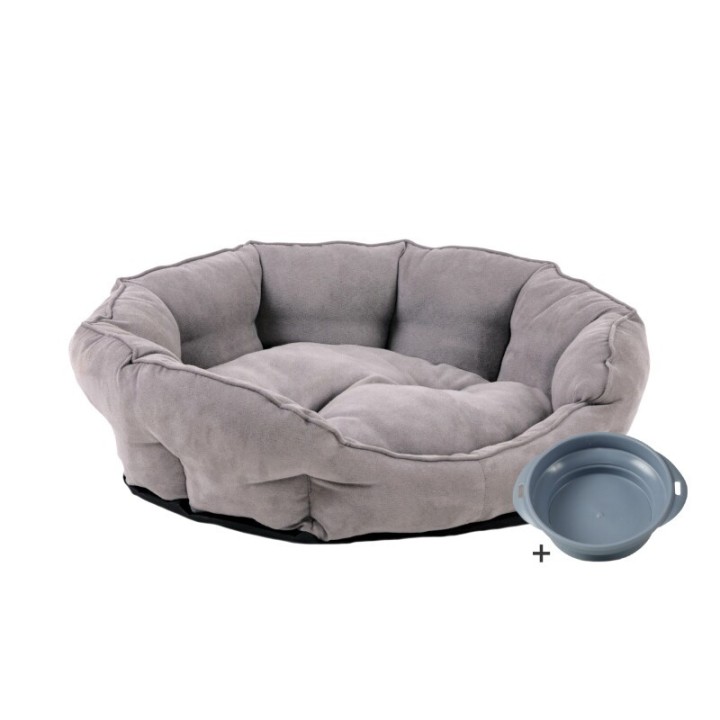 Rohrschneider ® Hundebett, Katzenkorb mit Gratis-Wassernapf