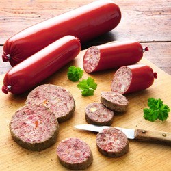 alsa-nature Wurst-Mix, Anzahl: 18 x 200 g, 200 g, Hundefutter