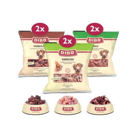 DIBO Frostfutter Exklusive Proteine Bundle