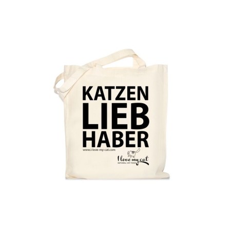 I love my cat Jutebeutel für Katzenfutter - Katzenliebhaber