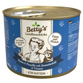 Betty's Landhausküche Huhn und Forelle 6x200 g