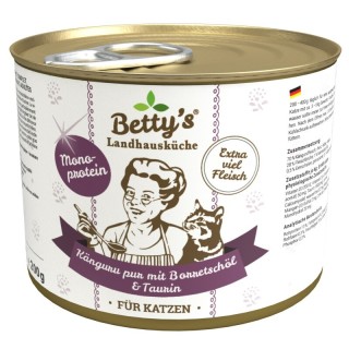 Betty's Landhausküche Känguru Pur 6x200 g