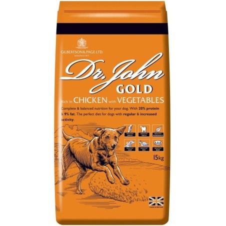 Dr John Gold Trockenfutter Huhn und Gemüse 4 kg