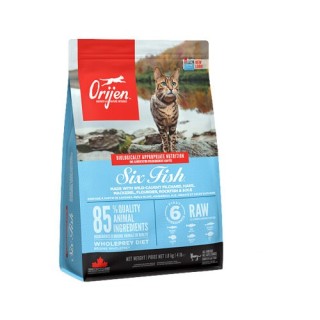 Orijen Six Fish Whole Prey Katzenfutter - 5,4 kg