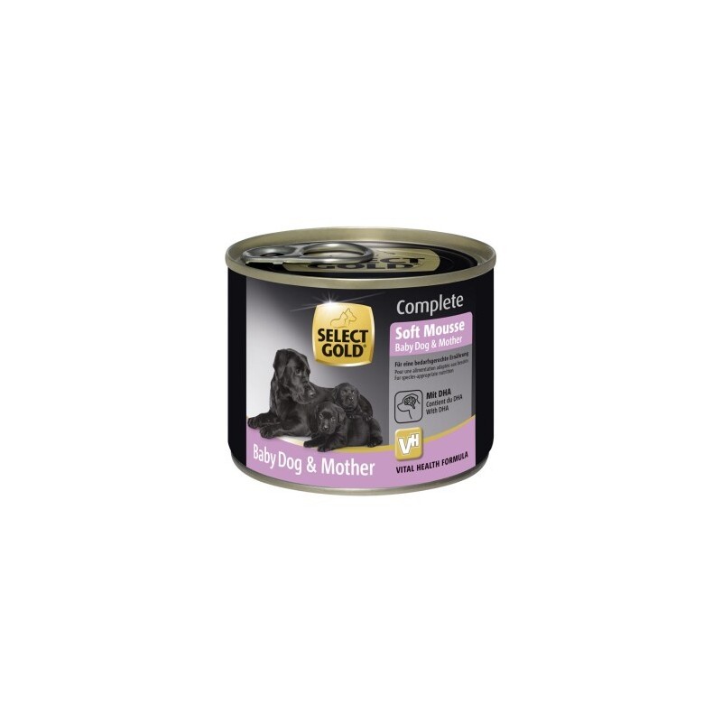 SELECT GOLD Complete Soft Mousse Baby & Mother 12x180 g