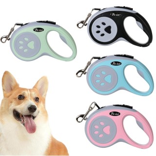 Ausziehbare Hundeleine mit komfortablem Griff, automatische einziehbare Hundeleine für Haustiere, für das Walking-Training, f