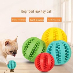Haustier-Hundespielzeug: Bissfester Gummiball zur Linderung von Langeweile und zur Zahnreinigung, geeignet für große und klei
