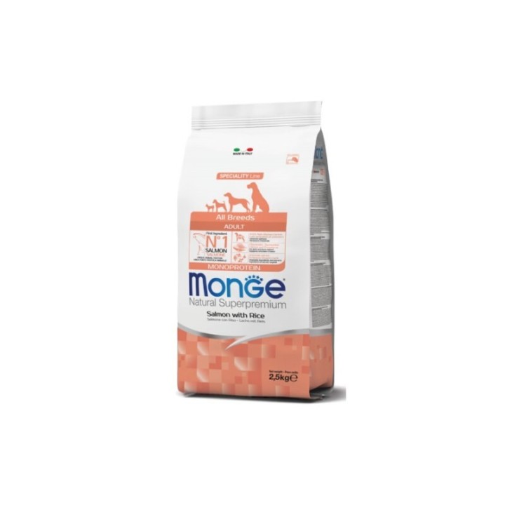 Monge Dog Adult ALL BREEDS Lachs 2,5 kg