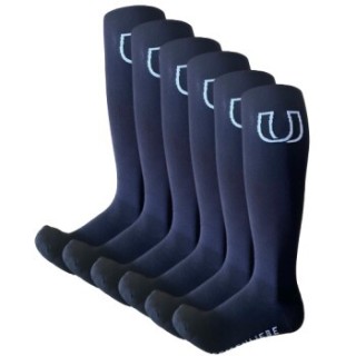 Hufeisenliebe Reitsocken verstärkter Fuß XS - INT