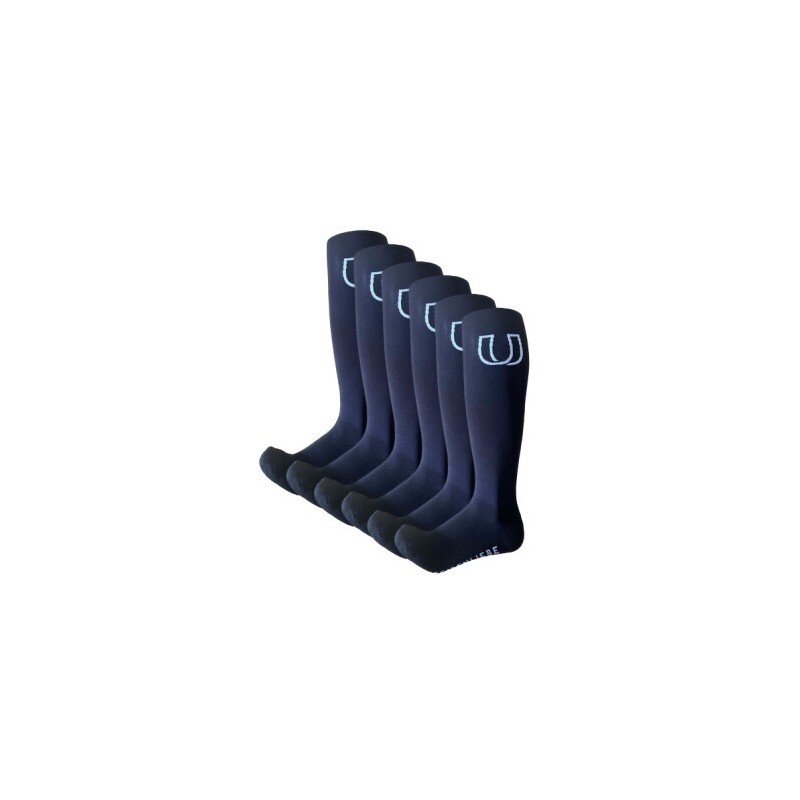 Hufeisenliebe Reitsocken verstärkter Fuß XS - INT