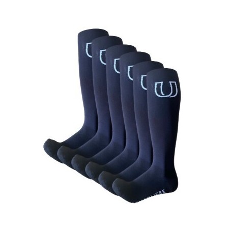 Hufeisenliebe Reitsocken verstärkter Fuß XS - INT