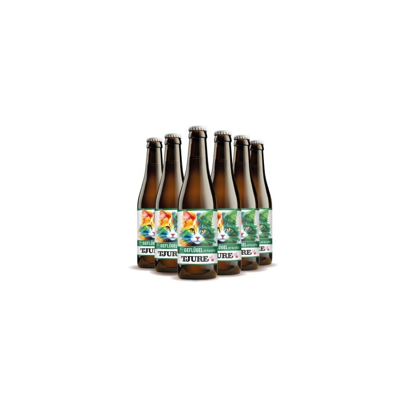 Tjure Katze Geflügel und Kartoffel 1,32 kg