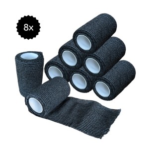 Hufeisenliebe PetPerfekt Bandagen 7,5cm x 4,5m 8 schwarz