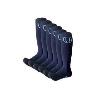 Hufeisenliebe Reitsocken verstärkter Fuß XS - INT