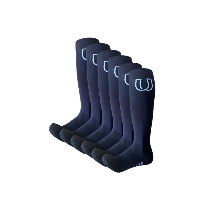 Hufeisenliebe Reitsocken verstärkter Fuß XS - INT