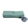 Rohrschneider ® Hundebett mit Anti-Rutsch-Boden, strapazierfähiges Kissen für Hunde und Katzen, B47 x T30 x H7 cm, inkl. Grat