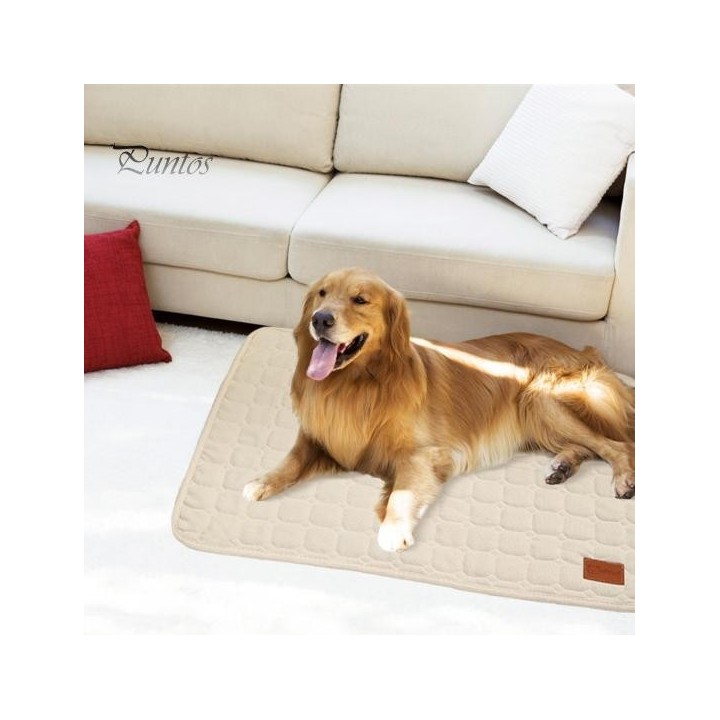 Haustier-Pad, weiche gesteppte, rutschfeste Unterseite, rechteckig, Sommer, für große, mittelgroße und kleine Hunde, Welpen,