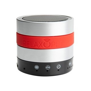 RelaxoPet Soundmodul PRO Dog schwarz-rot, Höhe: ca. 5,5 cm, Durchmesser:  ca. 6 cm